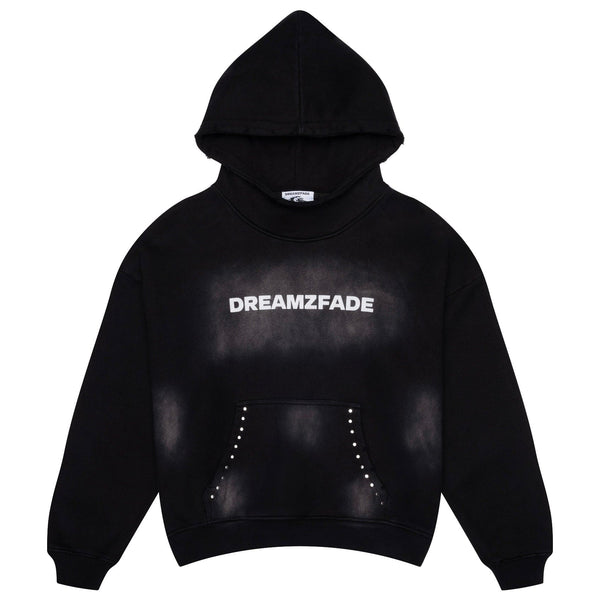 パーカー・フーディ SATUR Classic Letter Logo Hoodie Classic Black org.jpg